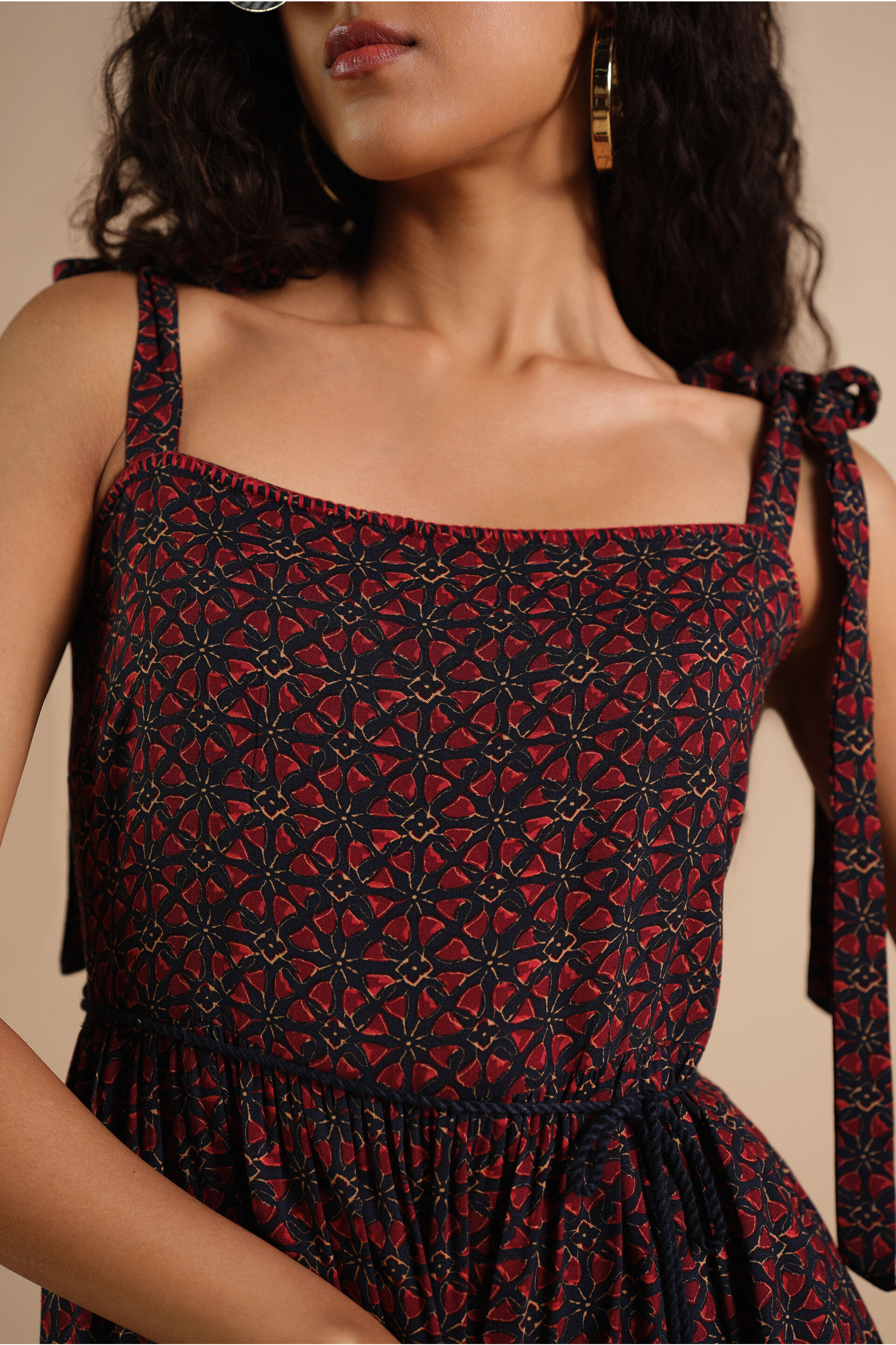 Dilbar Maxi Dress, Indigo, image 3